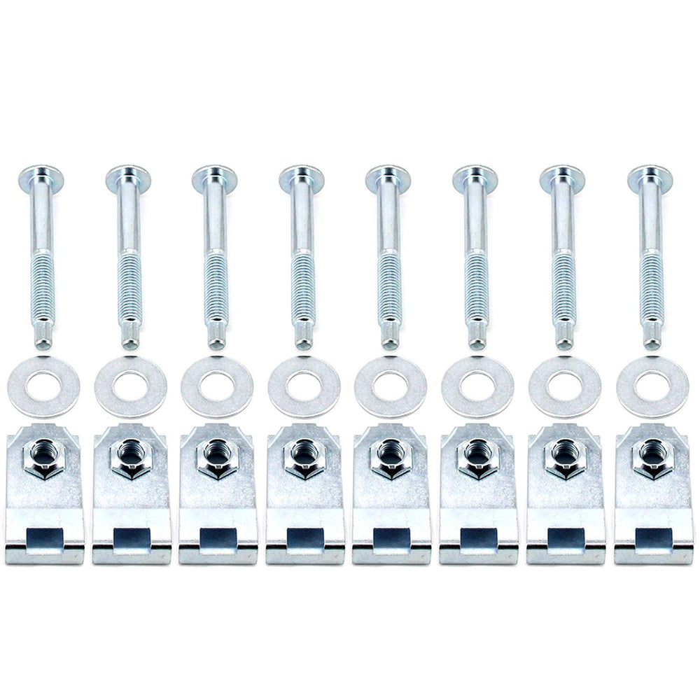 FEXON truck bed mounting kit with eight bolts and nuts, durable hardware.