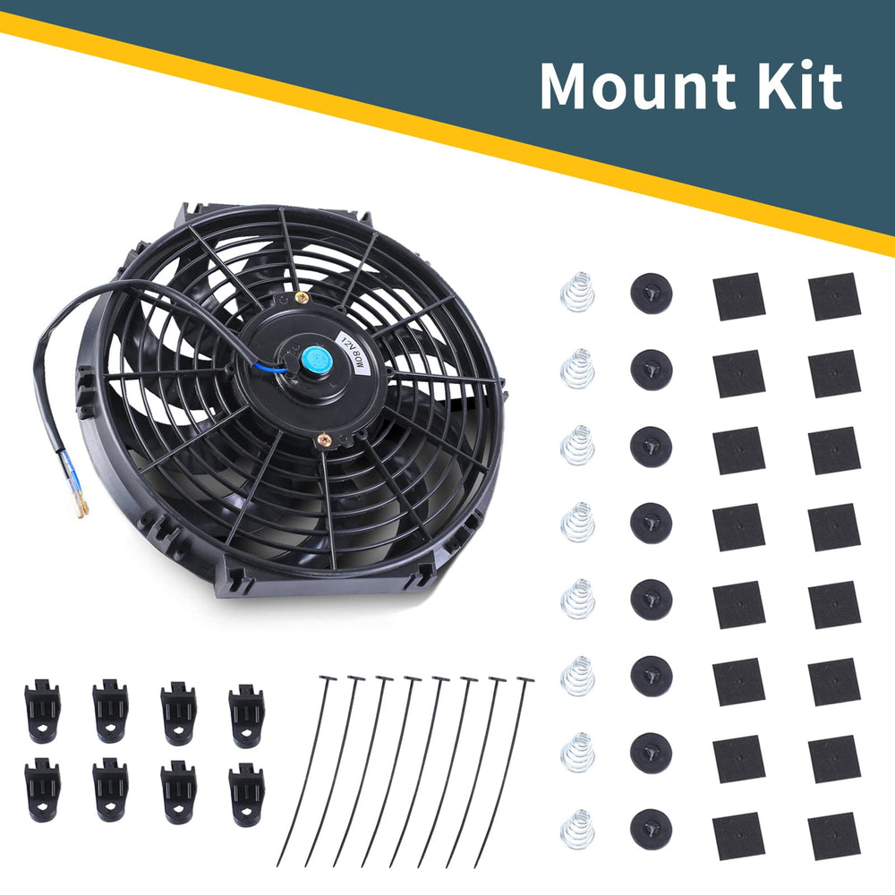FGJQEFG versatile cooling kit fits radiators, A/C systems, intercoolers, and more.