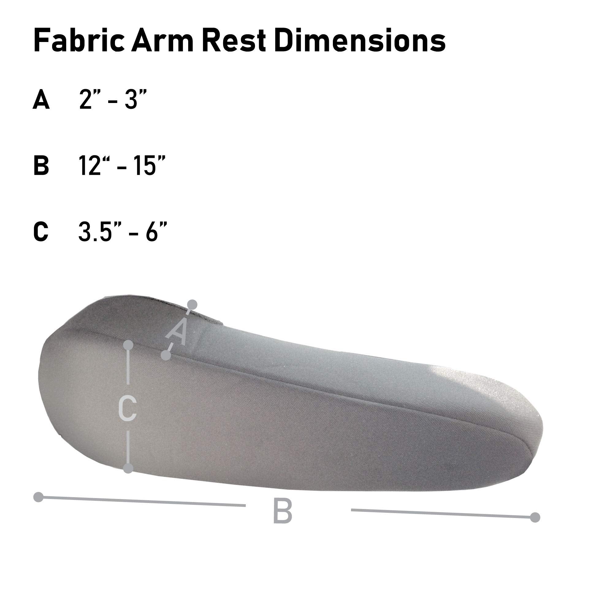 FH Group durable polyester fabric with 3mm foam adds comfortable protection.
