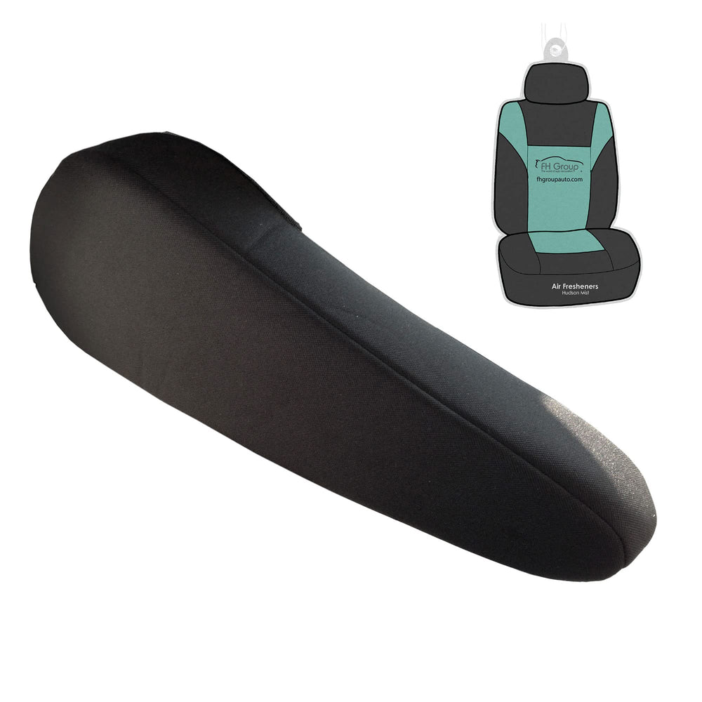 Elastic edges keep FH Group armrest cover secure during use.