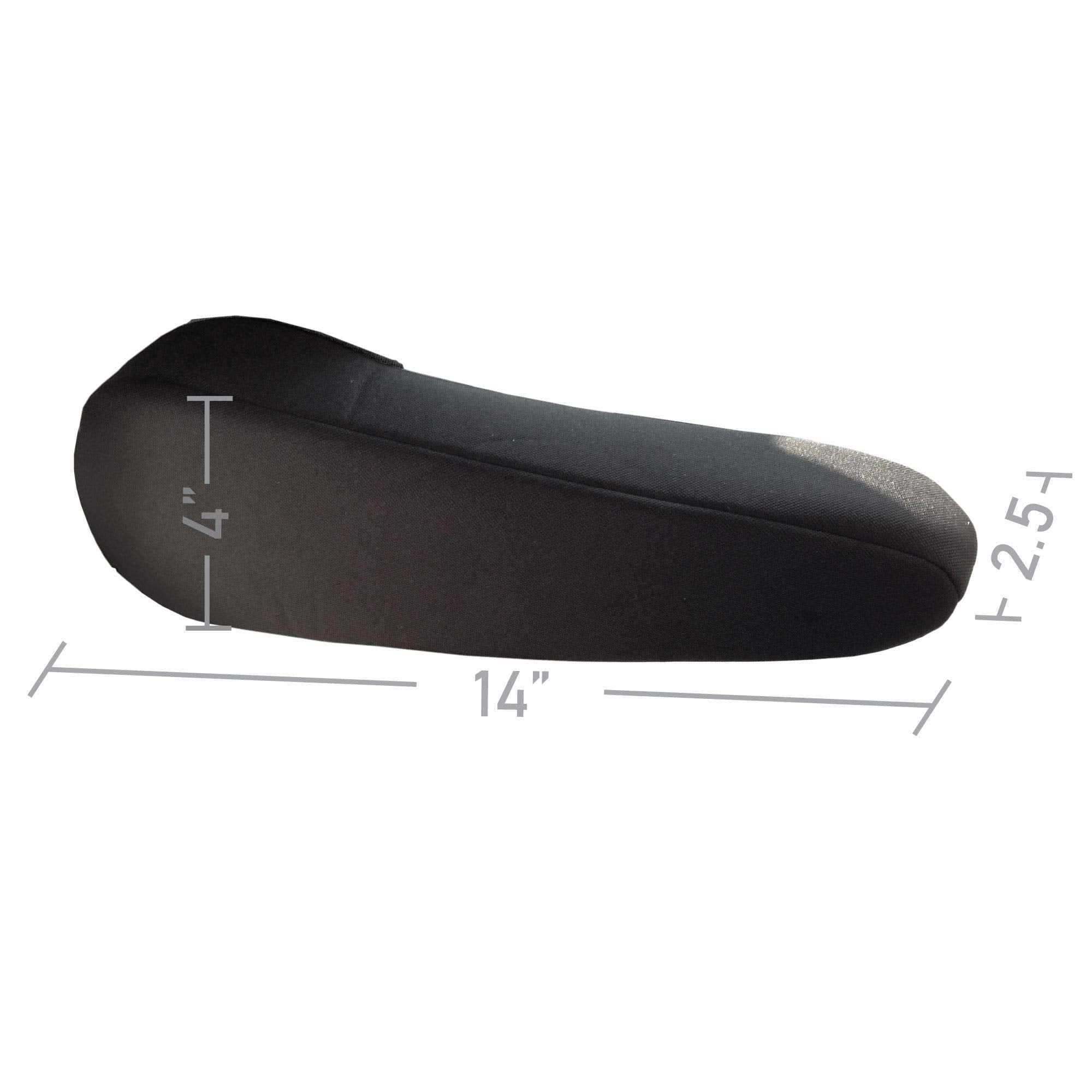 FH Group armrest cover with 3mm foam adds comfort while driving.