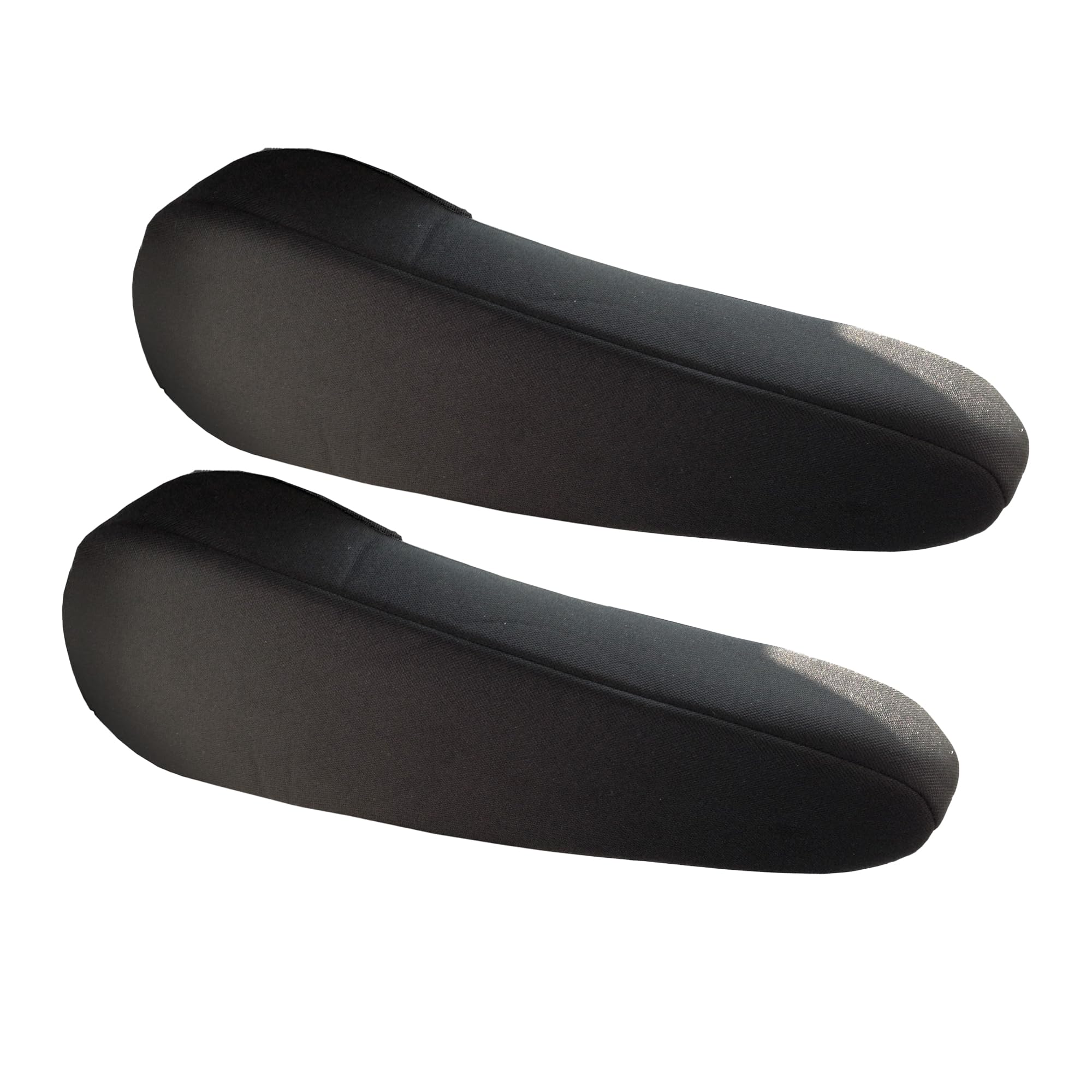FH Group armrest cover universal fit in black protects fabric from dirt.