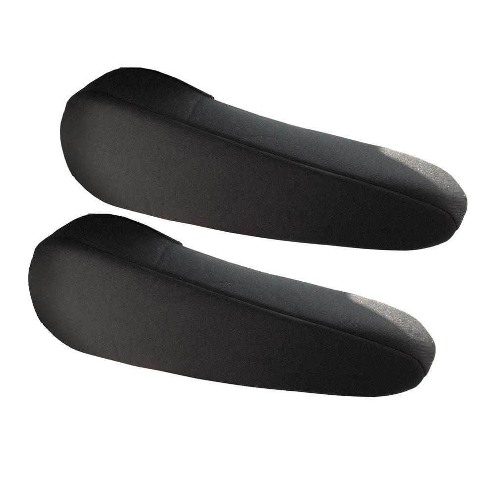 FH Group armrest cover universal fit in black protects fabric from dirt.