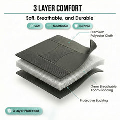 FH Group Bright Flat Cloth headrest covers secure and complete the look