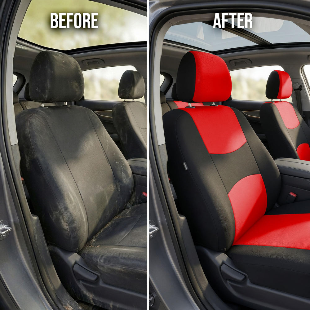 FH Group Bright Flat Cloth works with heated seats for continued comfort.