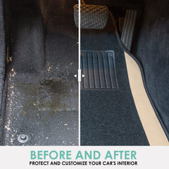 FH Group plush carpet mats add soft texture and interior comfort.