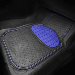 FH Group climaproof floor mats in blue protect in all weather