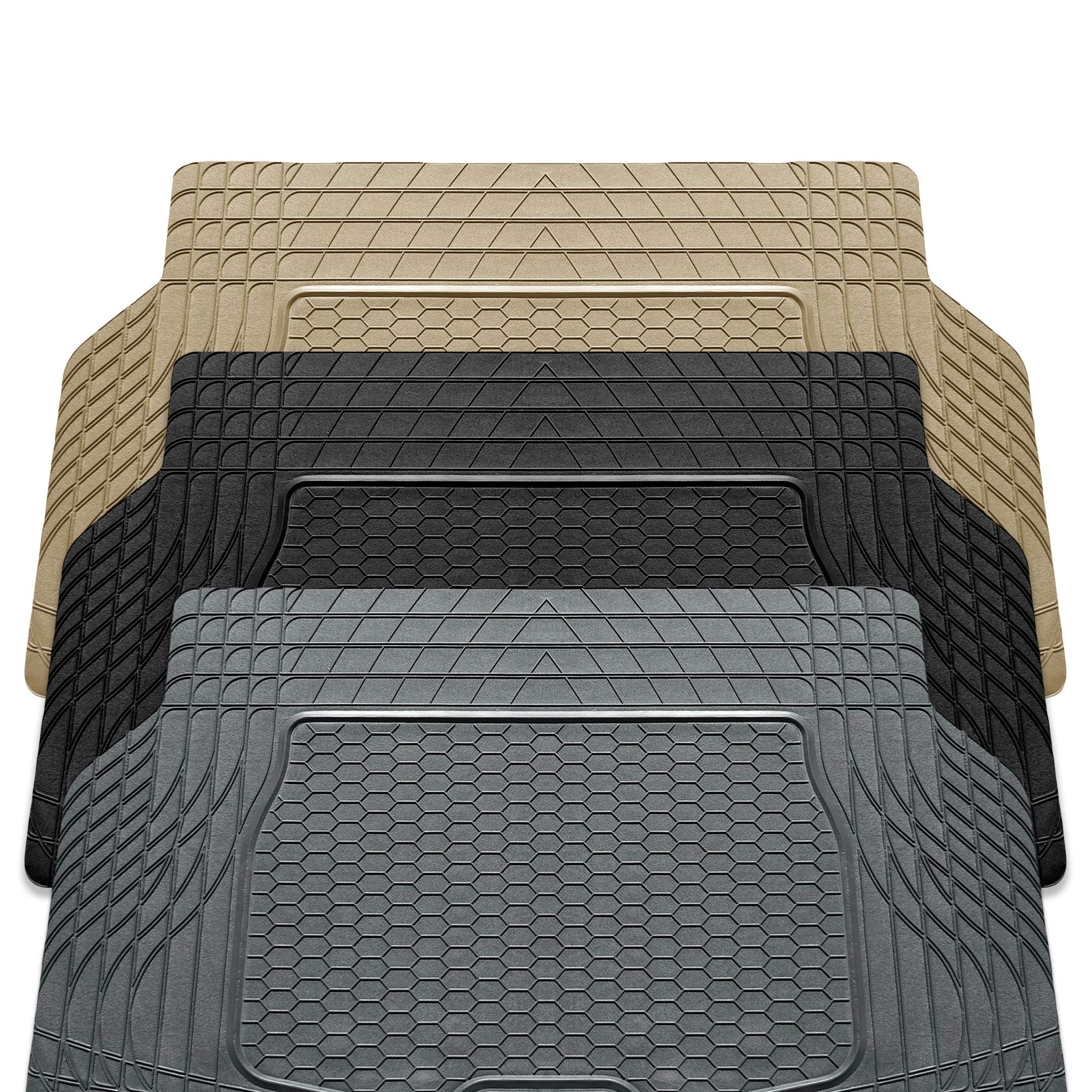 All-weather FH Group ClimaProof cargo mat provides protection in rain or snow.