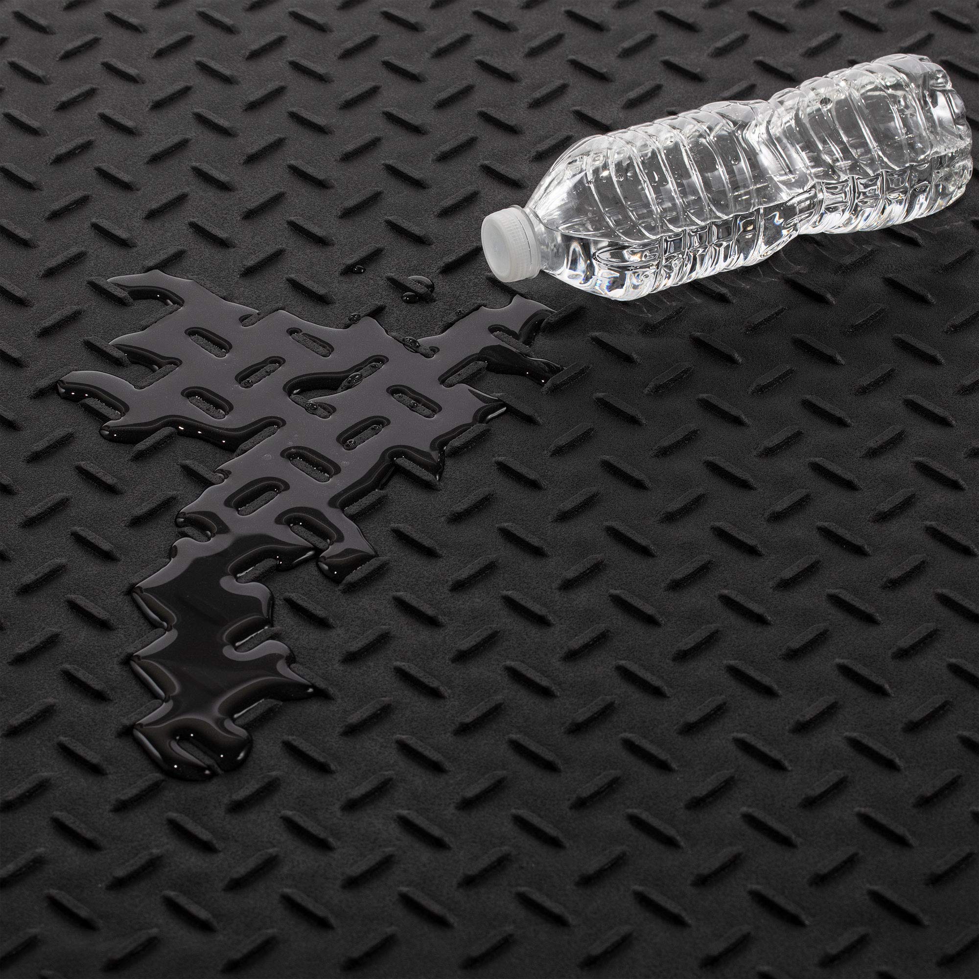 FH Group ClimaProof cargo mat full coverage shields cargo area.