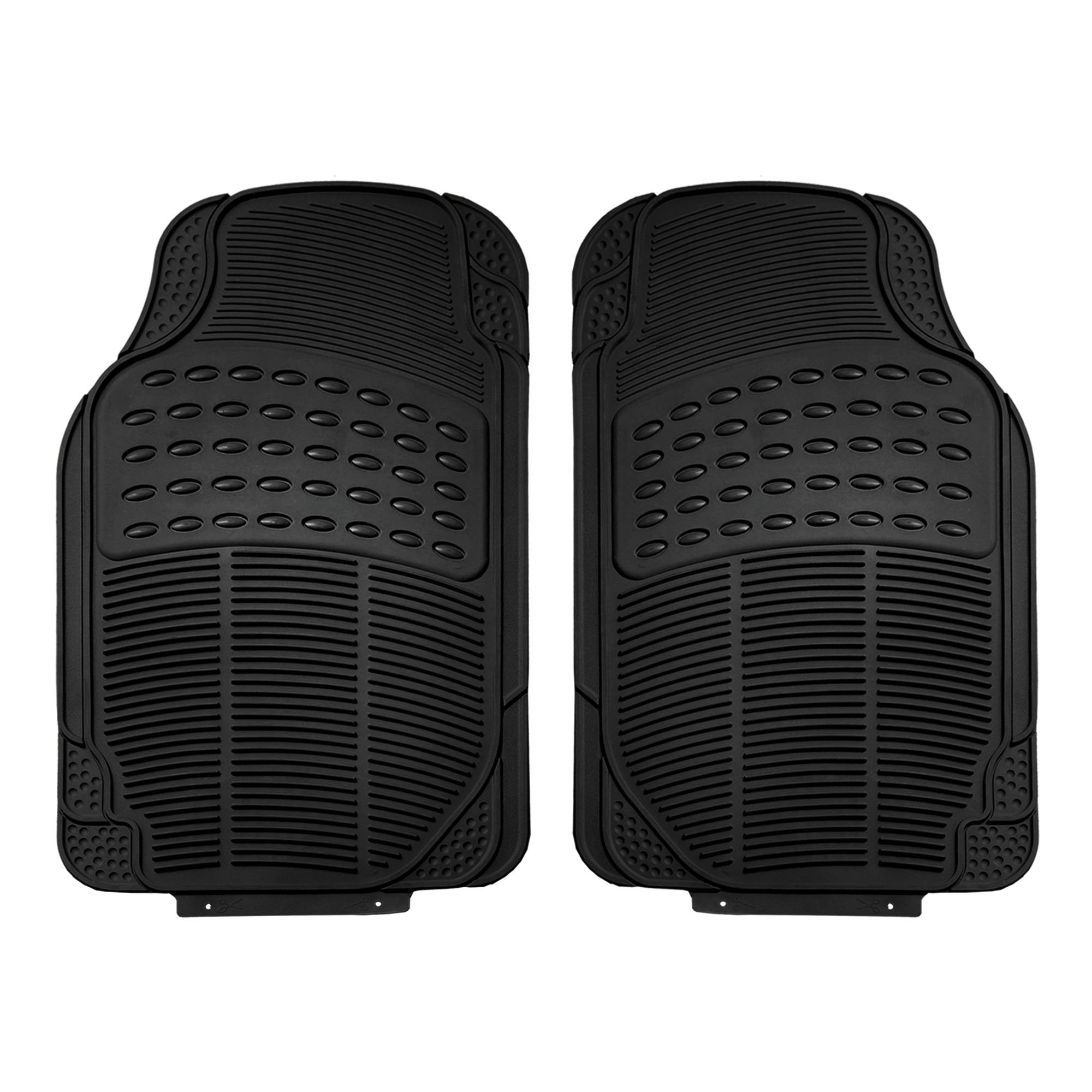 FH Group Climaproof heavy-duty front mats protect against spills and dirt.