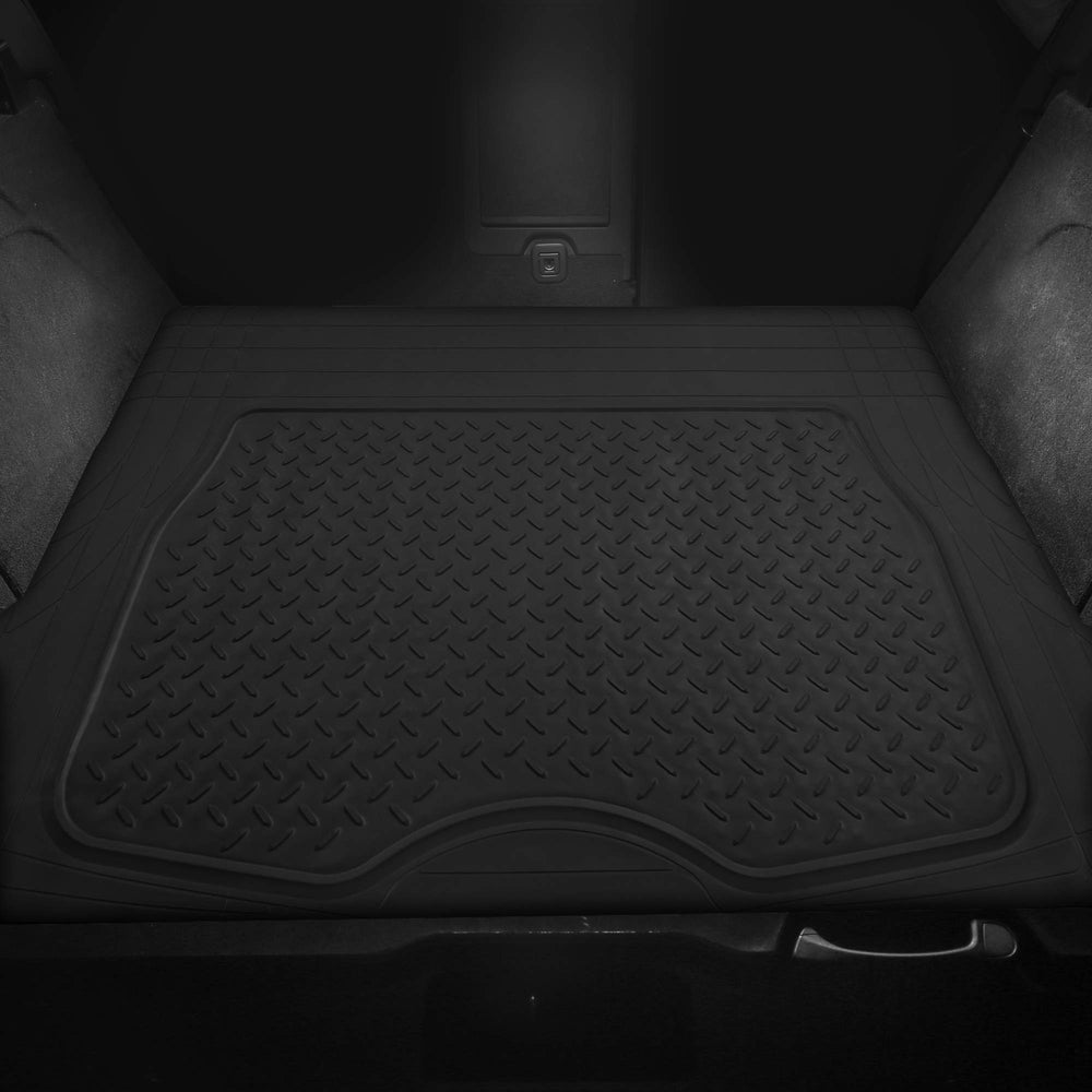FH Group ClimaProof heavy-duty rubber guards trunk interiors against wear and tearing.