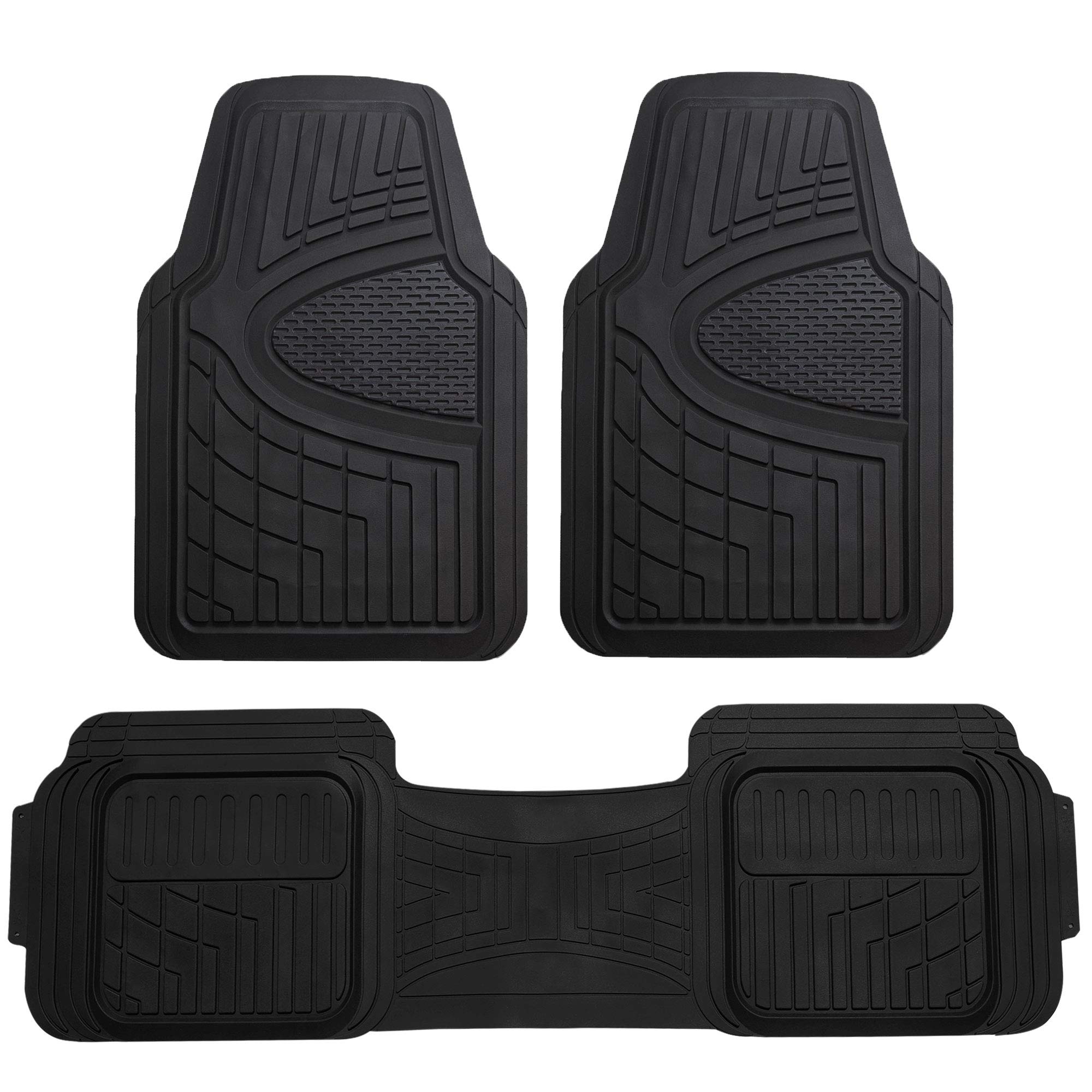 FH Group Climaproof rubber floor mats with universal fit for all-weather protection.