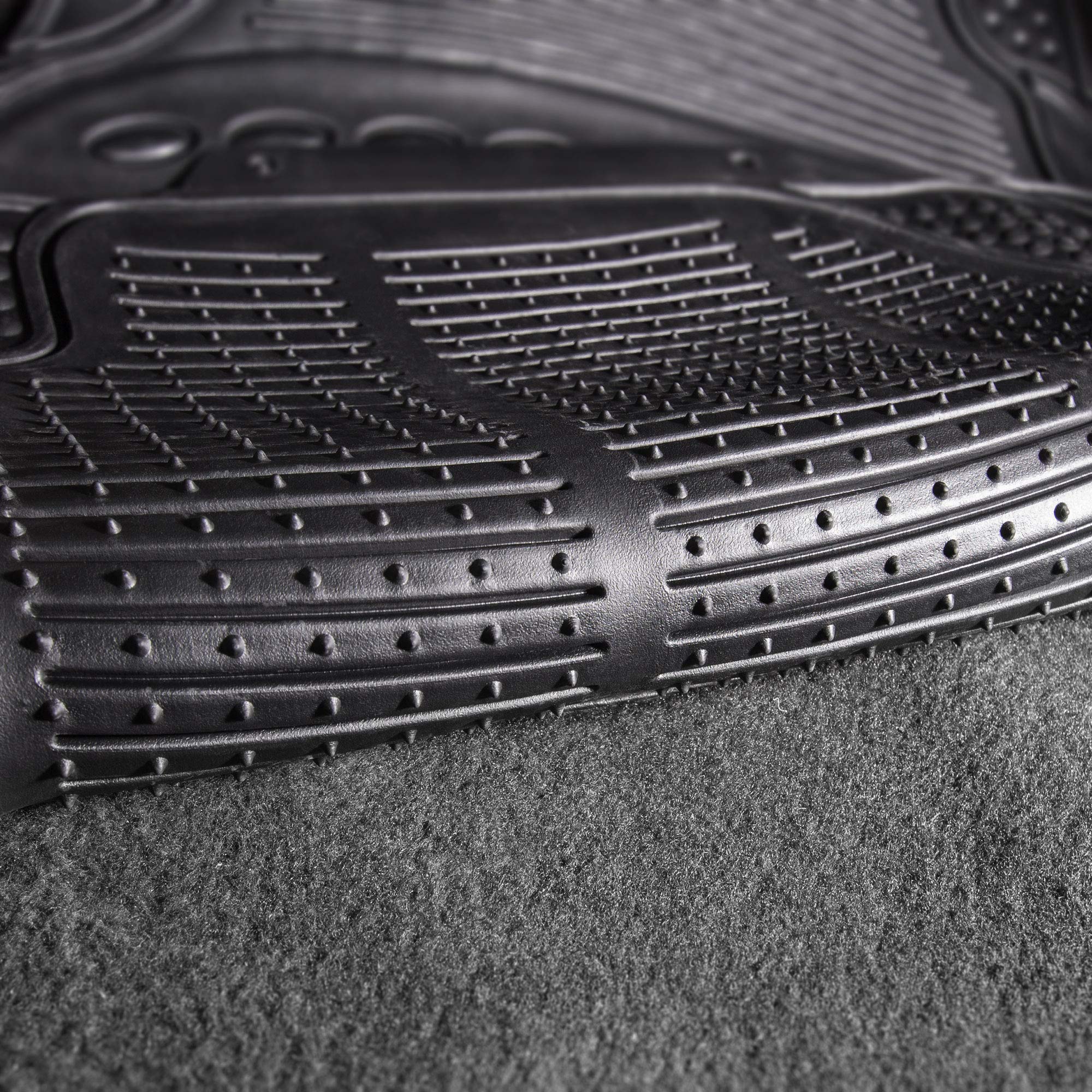 FH Group Climaproof universal-fit front mats for various cars, SUVs, and trucks.