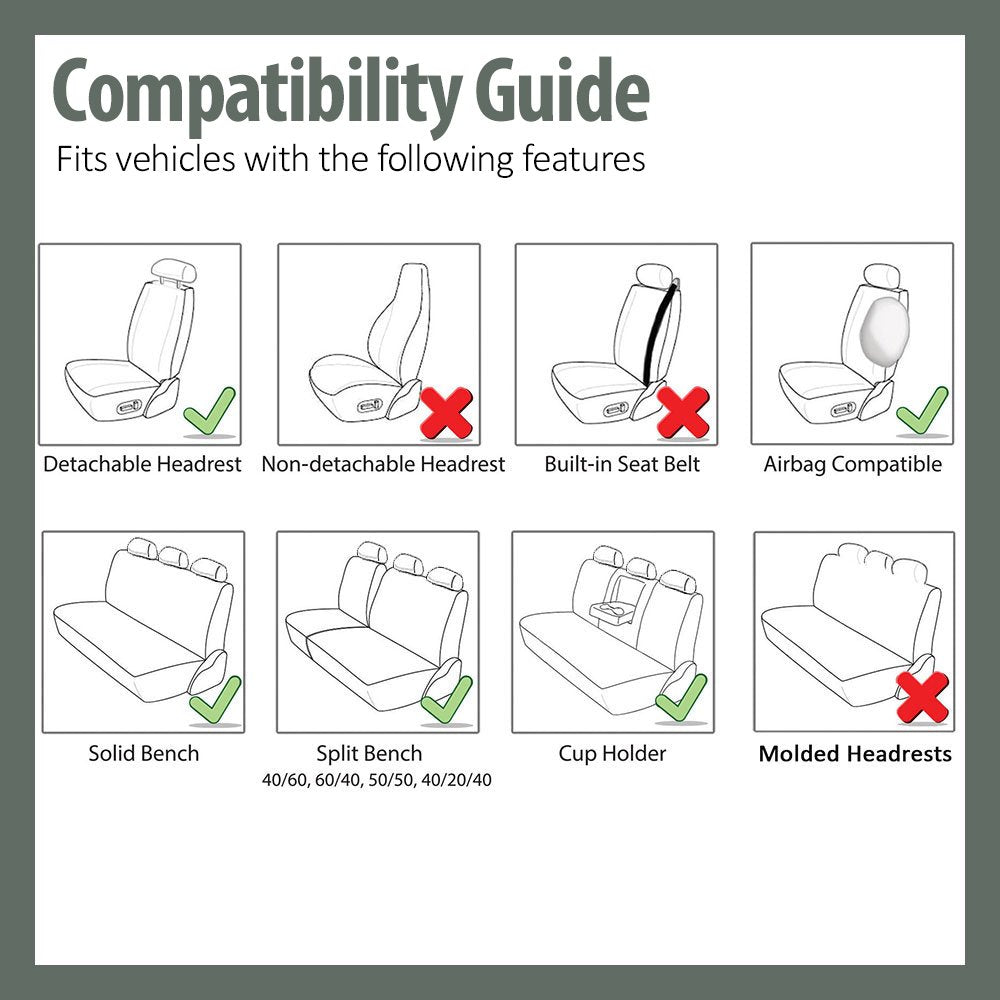FH Group premium cloth interior protection maintains a neat look.