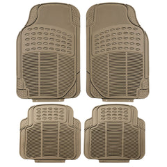 FH Group heavy-duty rubber floor mats shield car interior from mud and spills.
