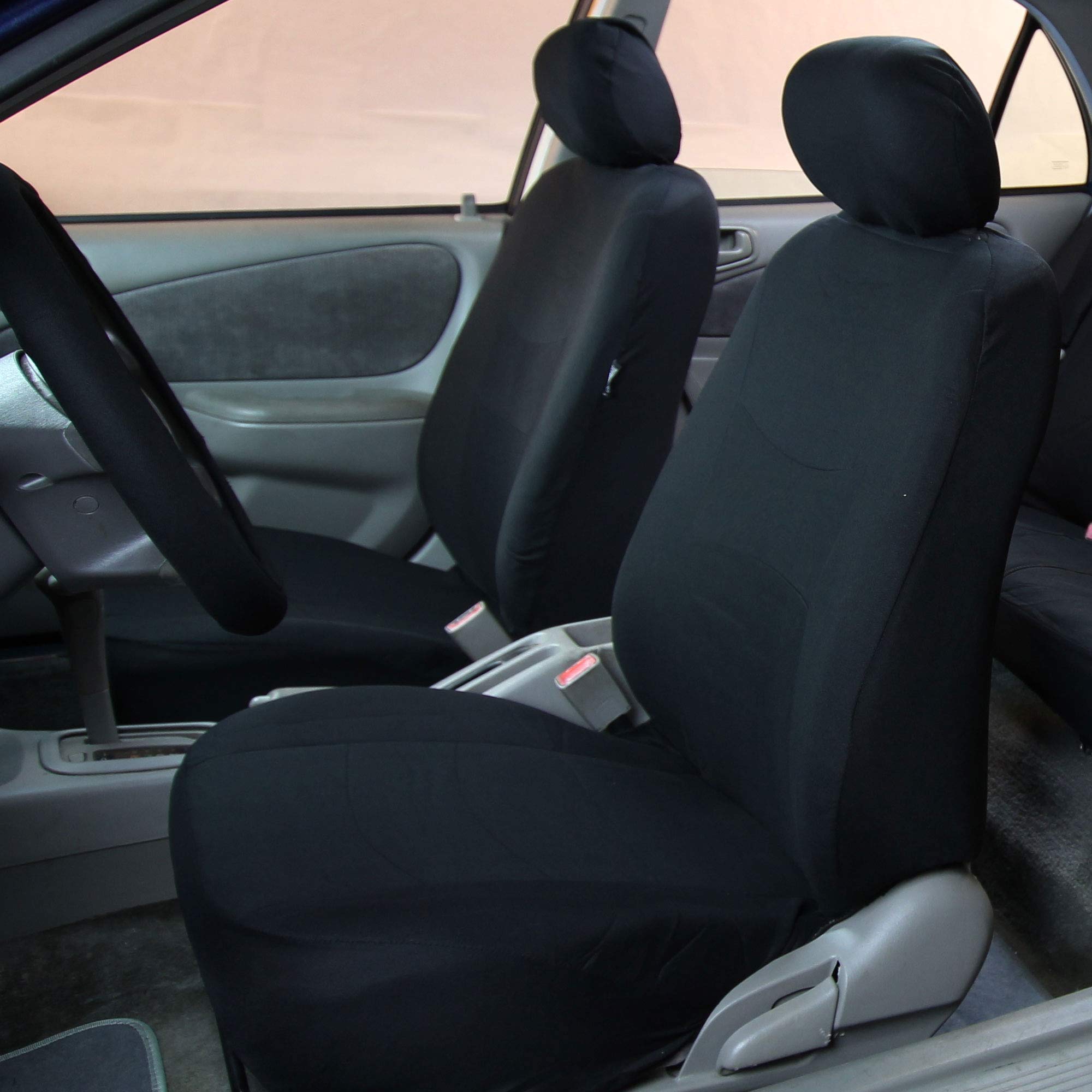 FH Group rear backrest seat cover with mesh accents for airflow