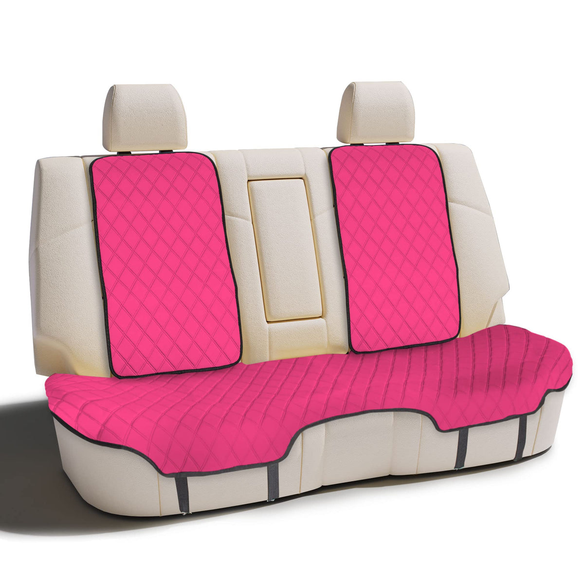 FH Group neosupreme seat cushion front view shows universal fit for most vehicles.