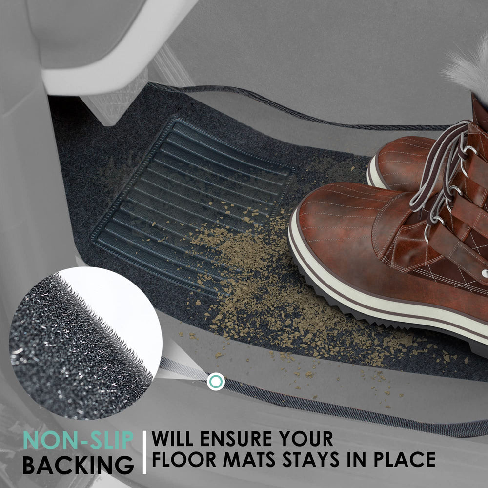 FH Group premium-carpet-floor-mats offer plush comfort and stylish interior upgrade.