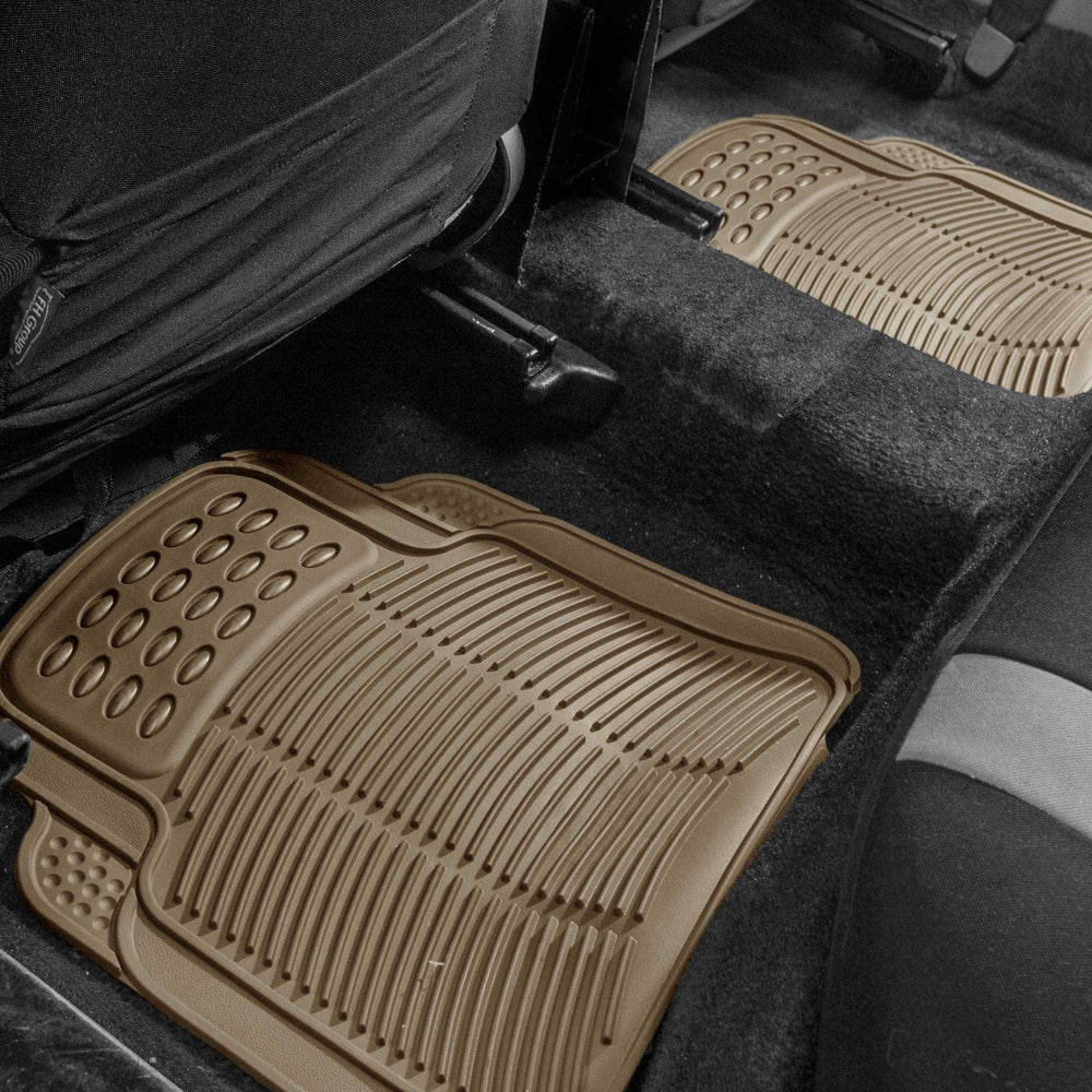 FH Group trim-to-fit floor mats customize to your vehicle size.