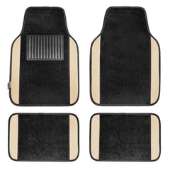 FH Group universal-fit carpet floor mats for front seats keep interiors clean.