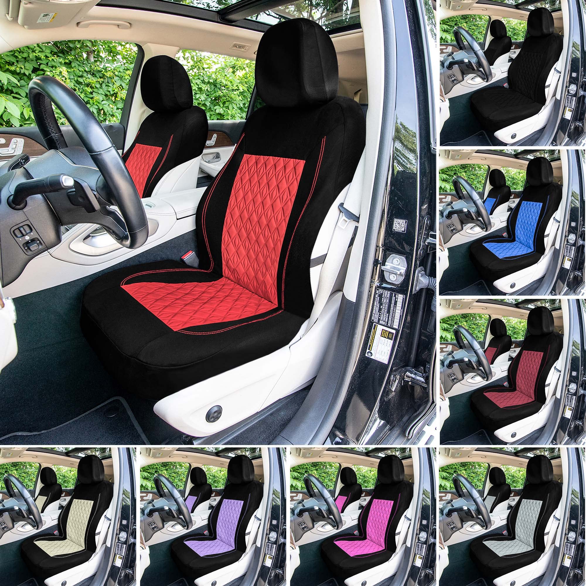 FH Group seat covers machine washable for easy maintenance