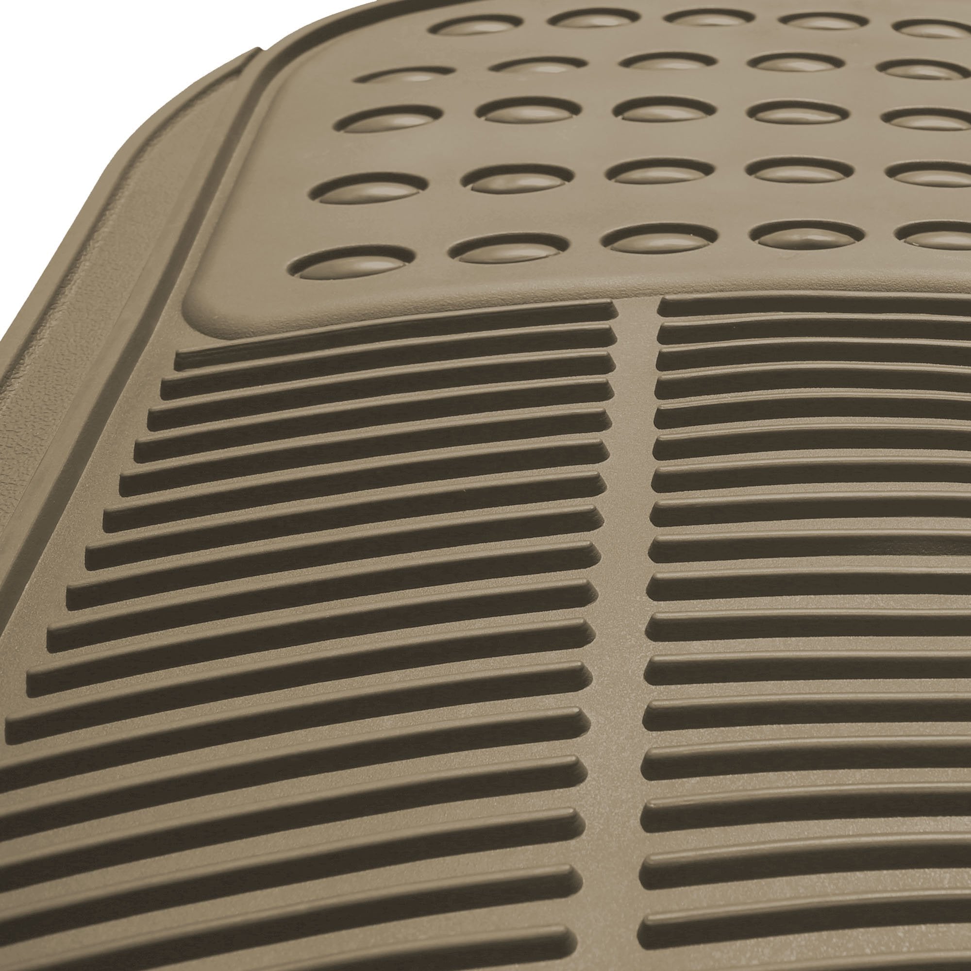 FH Group beige interior floor mats add a sleek, durable look to the cabin