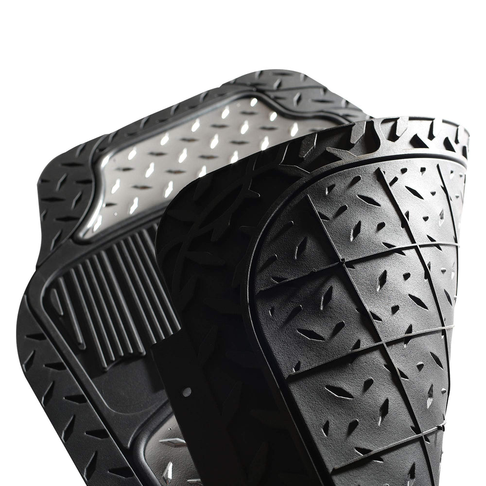 FH Group full-set car mats provide complete coverage for driver, passenger, and cargo areas.