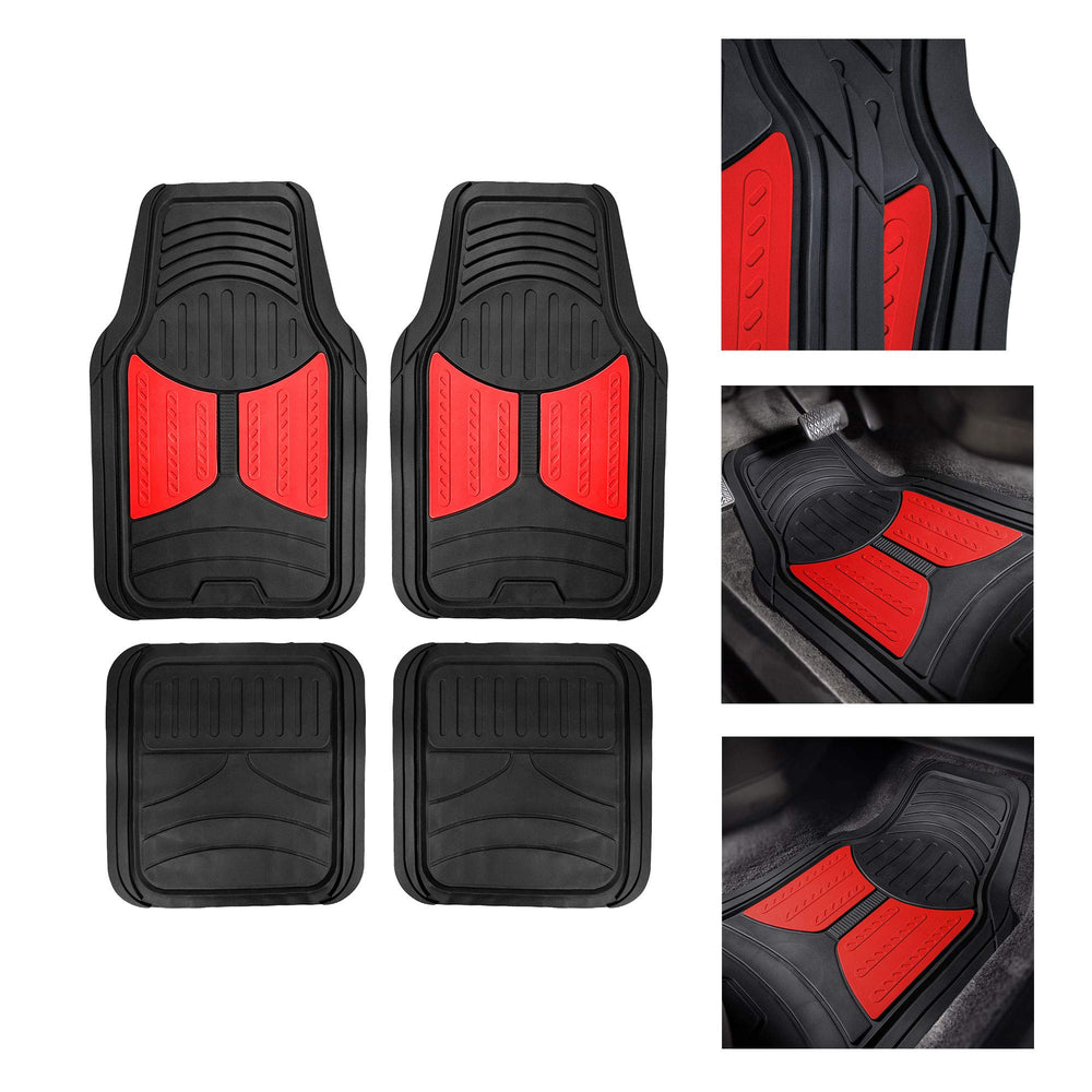FH Group Monster Eyes Red front-dim-30x17-7 offers roomy fit across vehicles.