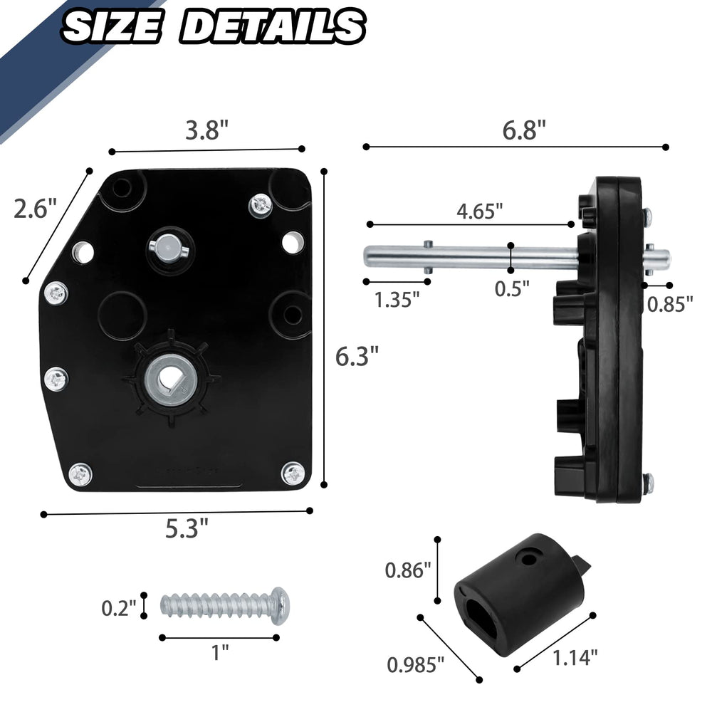 FHRHRY easy 10-minute install with included retainer and bolt.