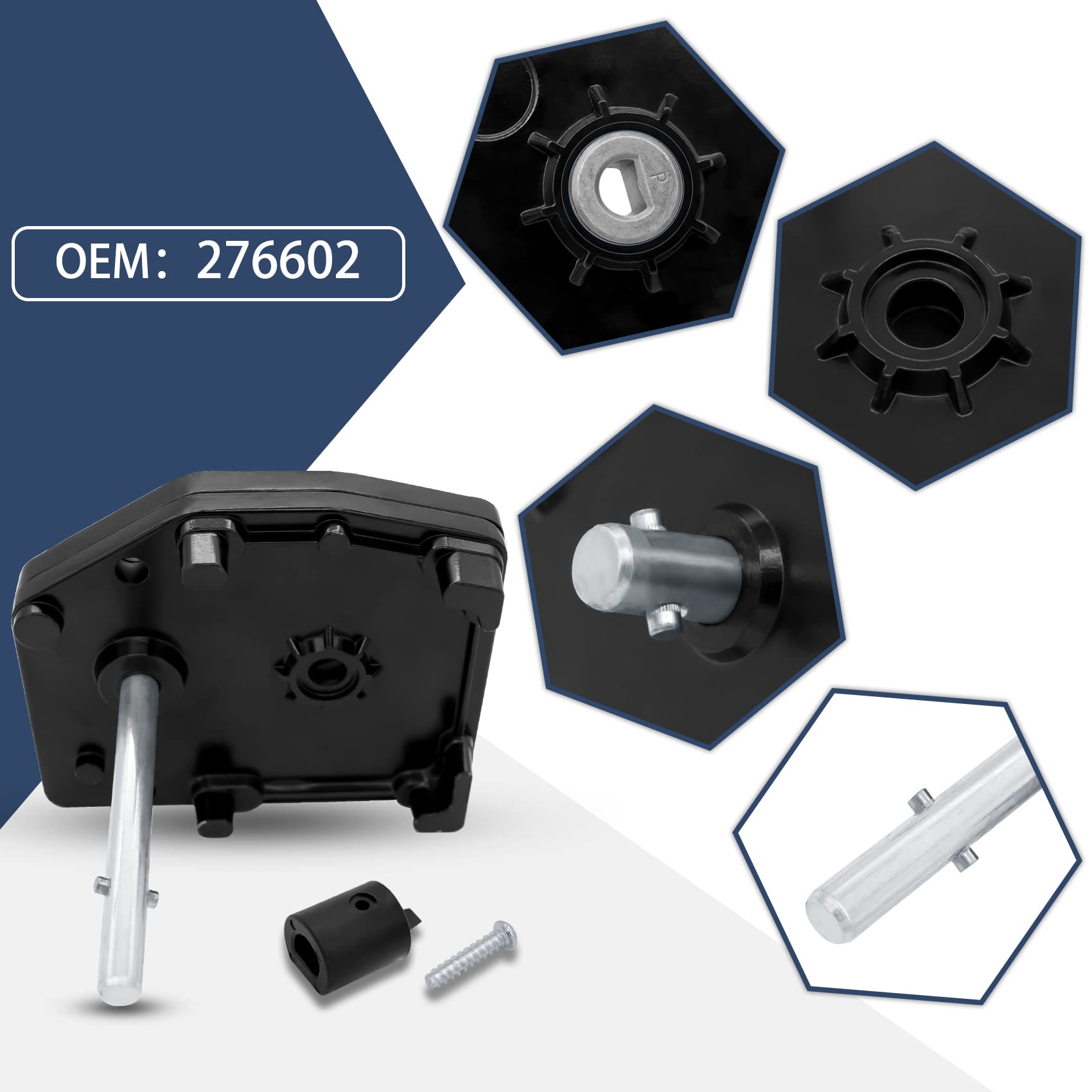FHRHRY replacement gearbox matches LC276602 for straightforward upgrades.