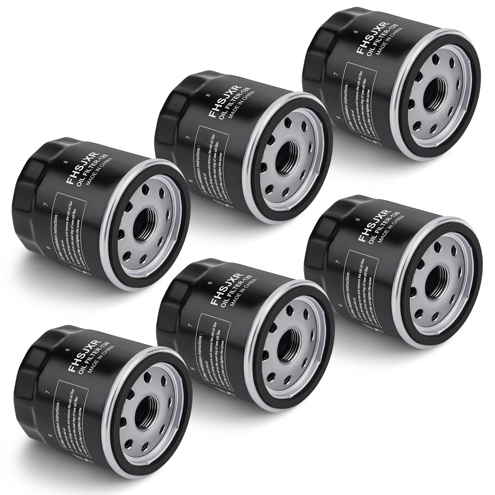 FHSJXR 49065-0724 oil filter pack six for engine protection