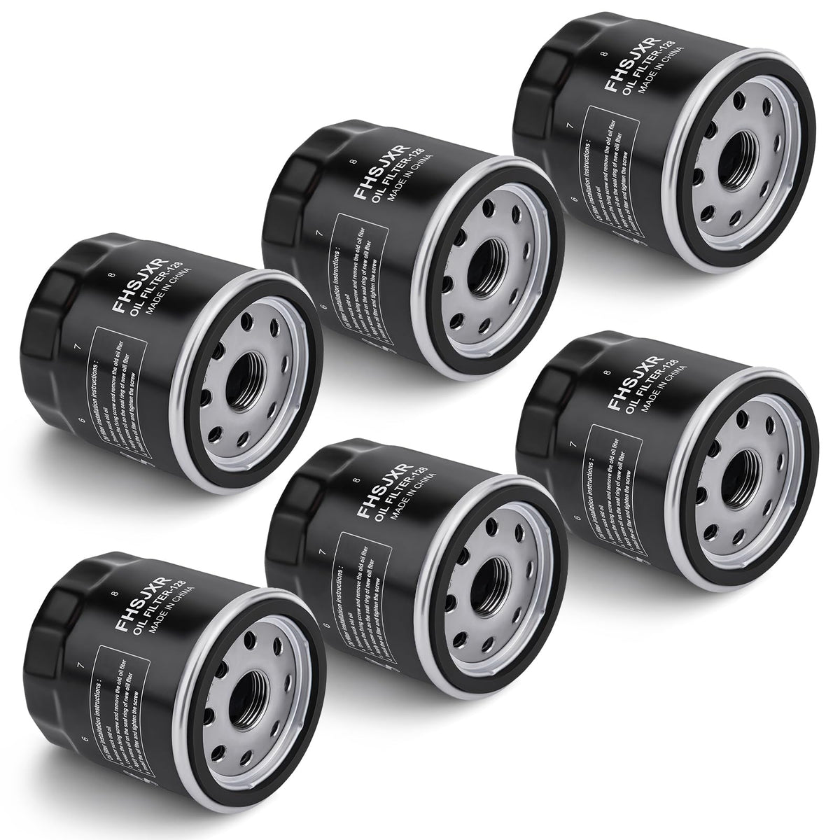 FHSJXR 49065-0724 oil filter pack six for engine protection