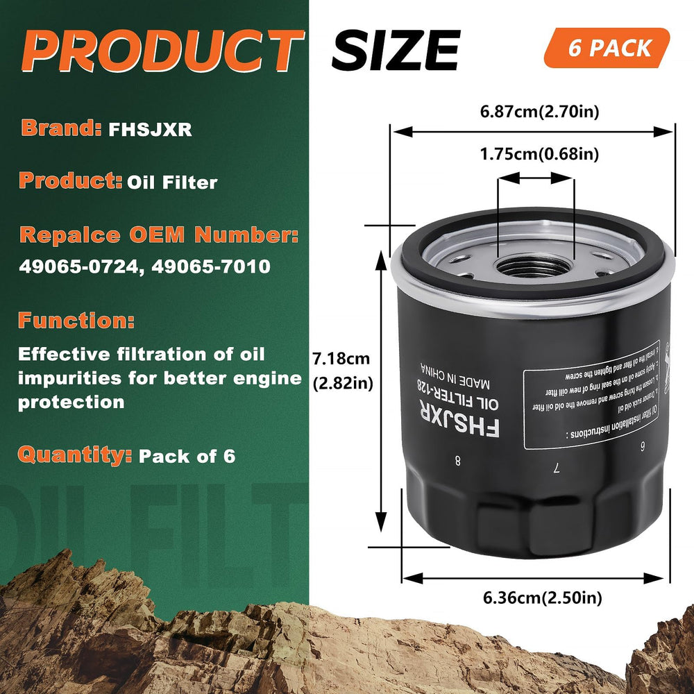 FHSJXR oil filter metal shell designed for durability