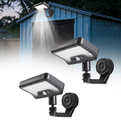 FIALAME magnetic solar light showing 270° broad outdoor coverage