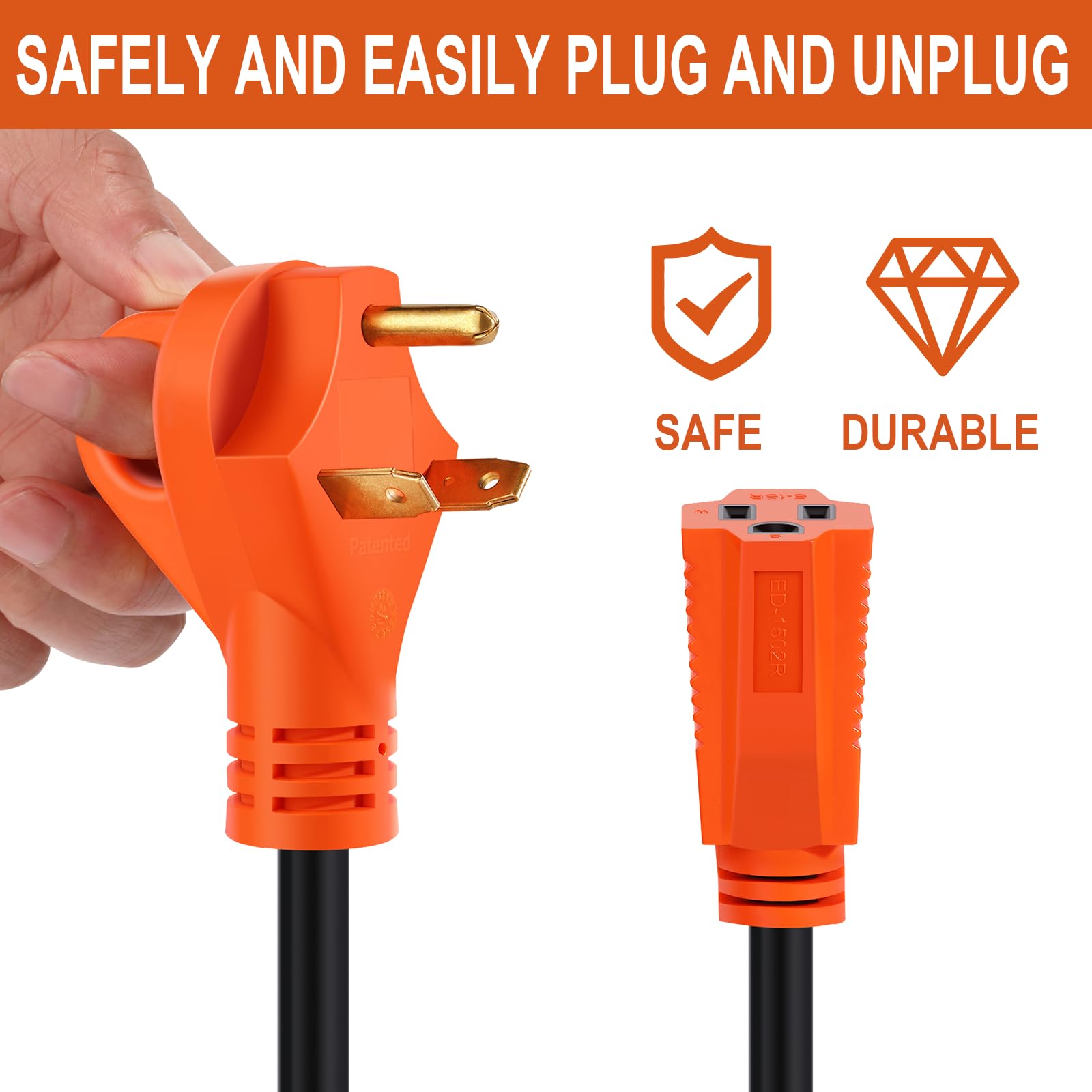 Ficstar ergonomic grip design enhances connection at campsites