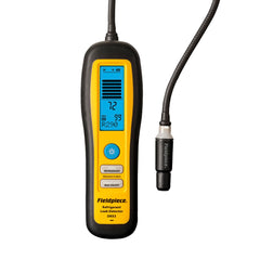 Fieldpiece DRX3 leak detector front view for rapid refrigerant leak detection