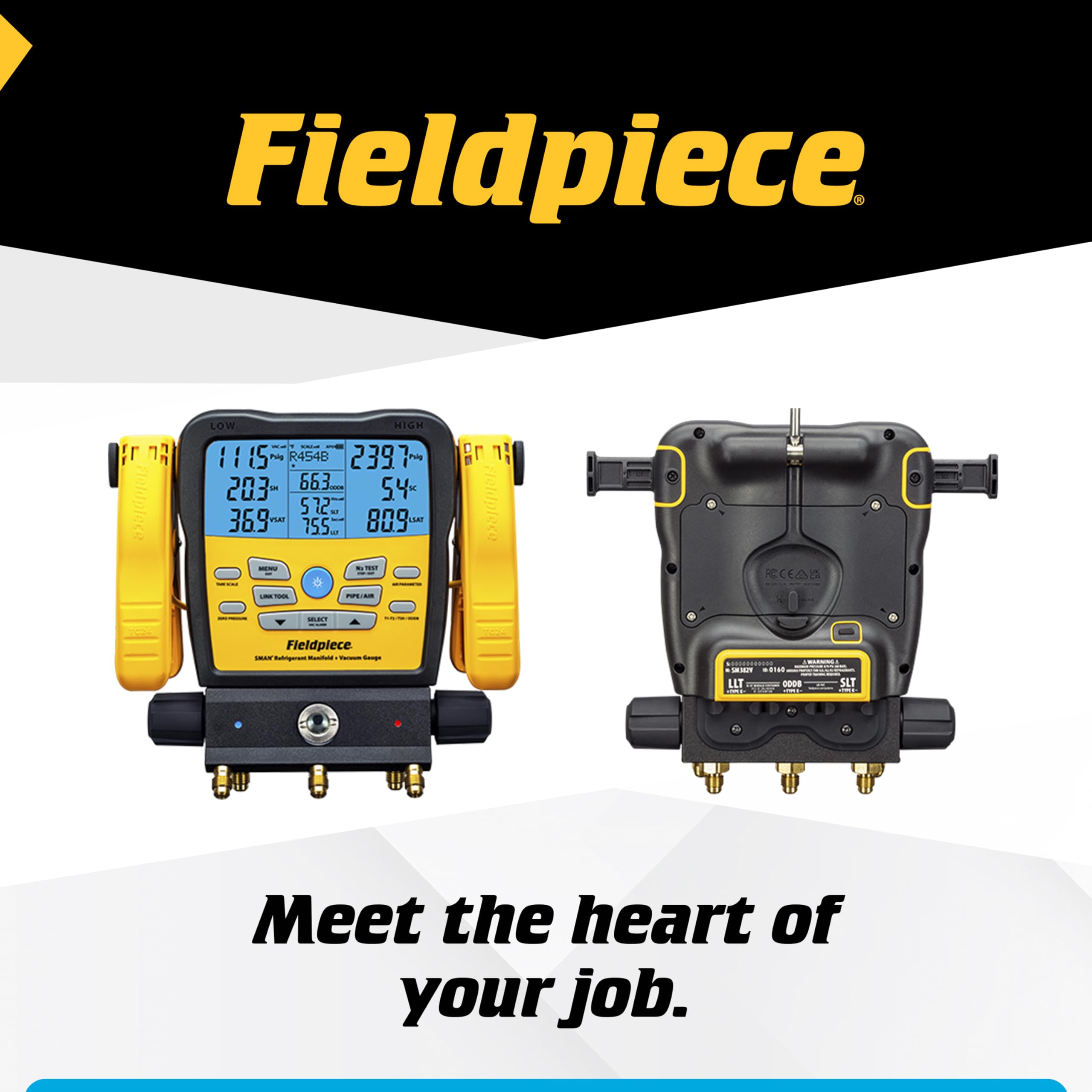 Fieldpiece SM382V data logging and temperature-compensated tightness testing improve diagnostics.