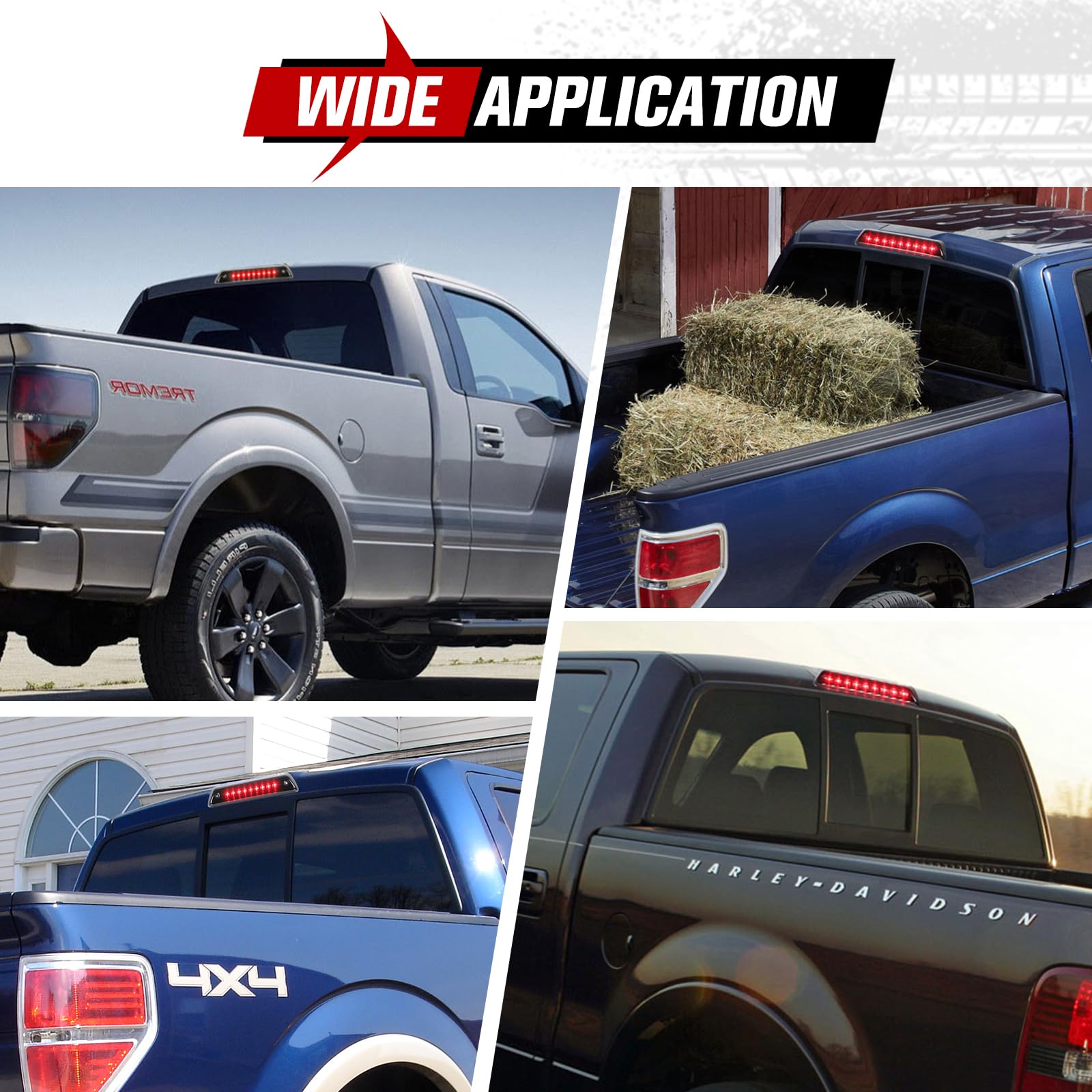 FIERYRED factory screws included for secure mounting on F-150.