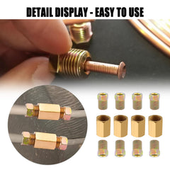 Figpade unions included simplify multi-point brake or fuel connections.