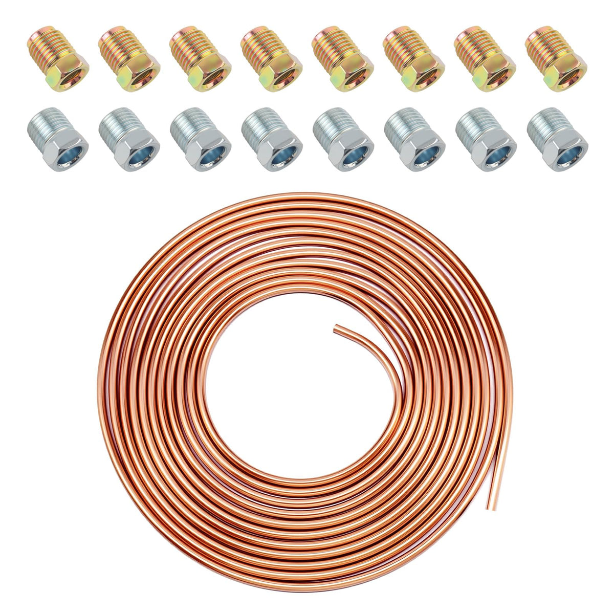 Figpade brake line 25ft iron core for durable braking performance