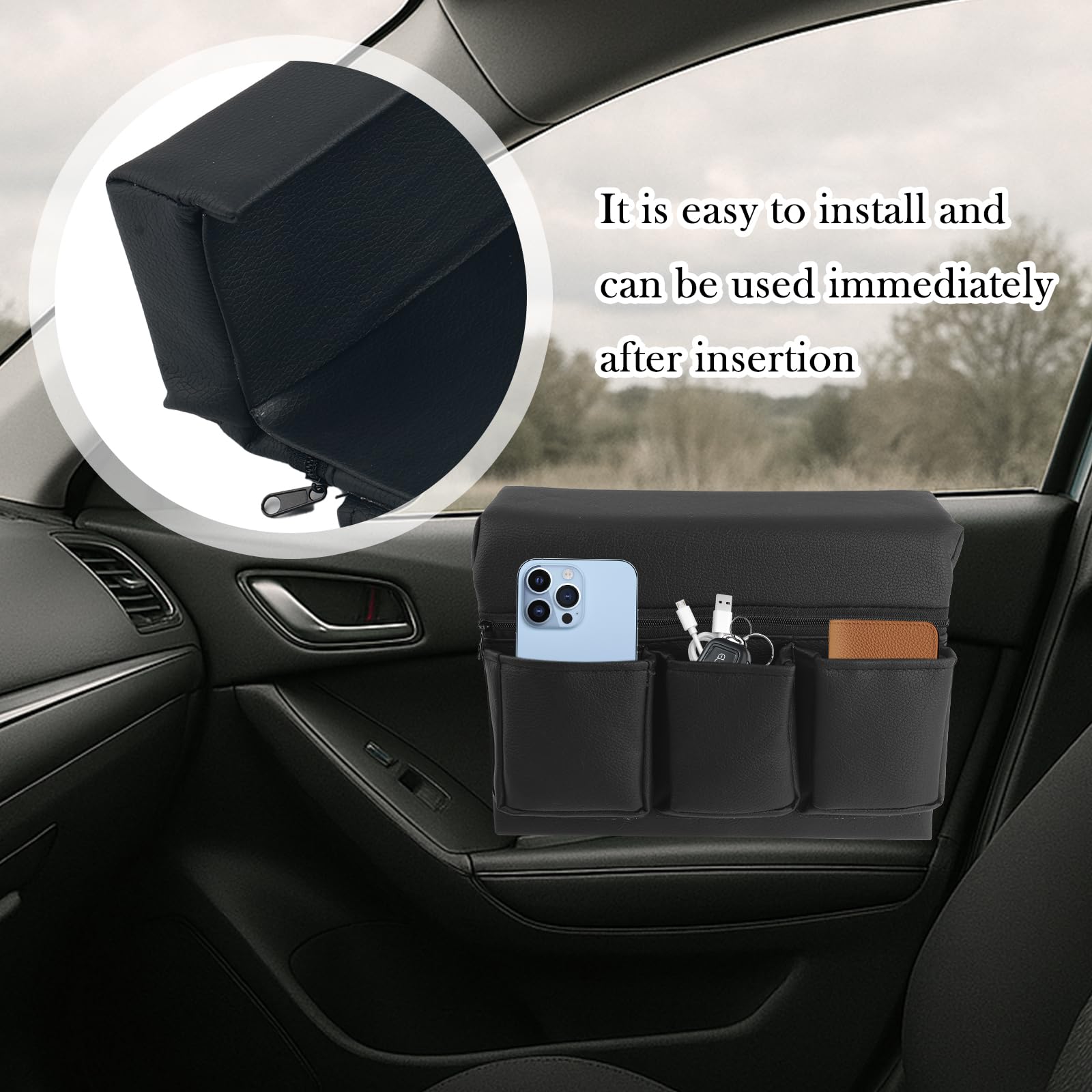 Figpade car interior organizer enhances cabin order and adds a refined look