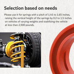 Figpade spacer reduces vibration for a quieter ride on the road