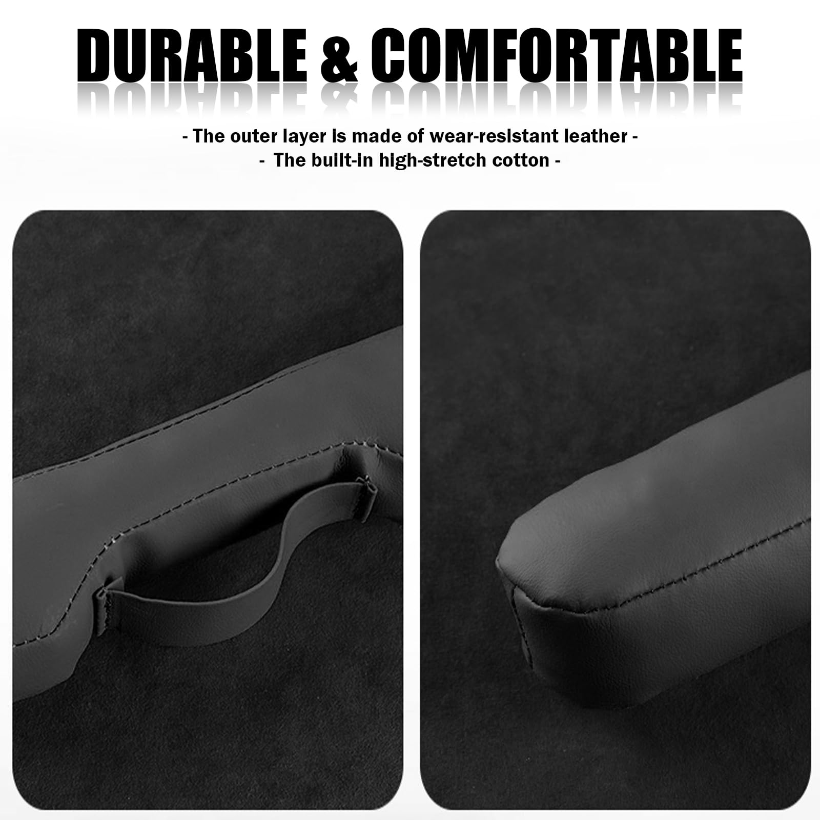 Figpade fixed-strap gap filler stays secure while you adjust seats.