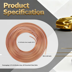 Figpade inverted nuts 16pcs enable secure brake line connections