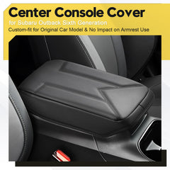 FIILINES center console cover with hidden pockets keeps cards and receipts neatly within reach.