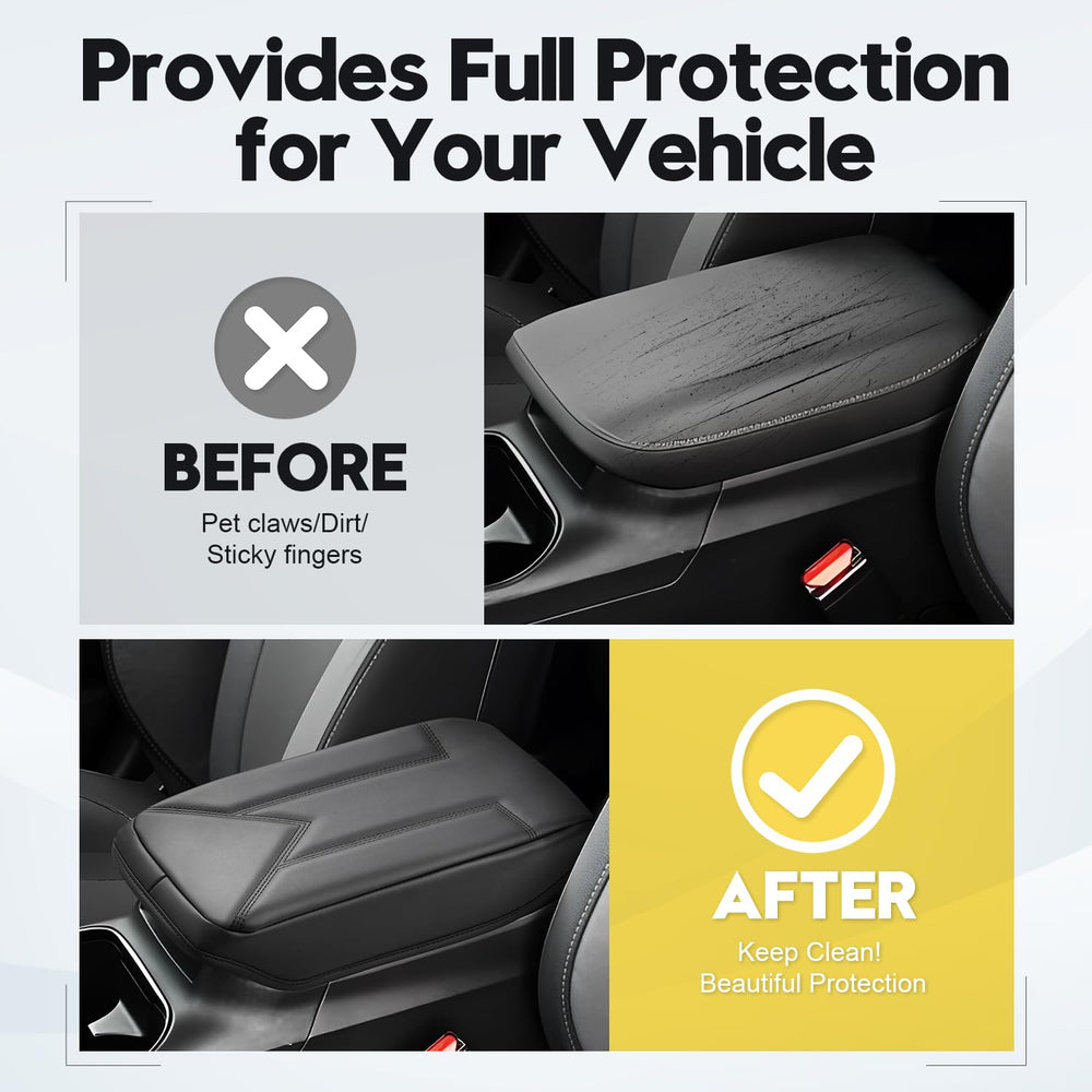 FIILINES center console cover texture detail highlights durable, protective material for daily use.