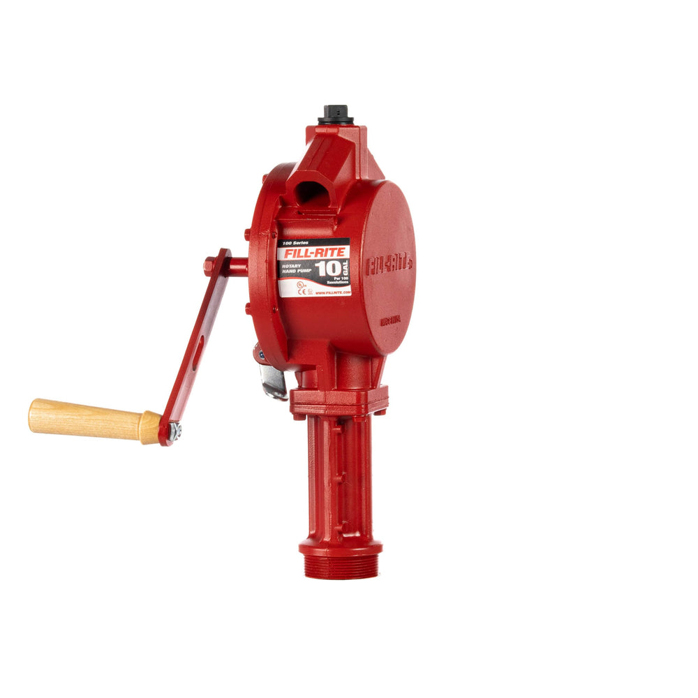 Fill-Rite FR110 padlock-compatible handle enhances security against tampering