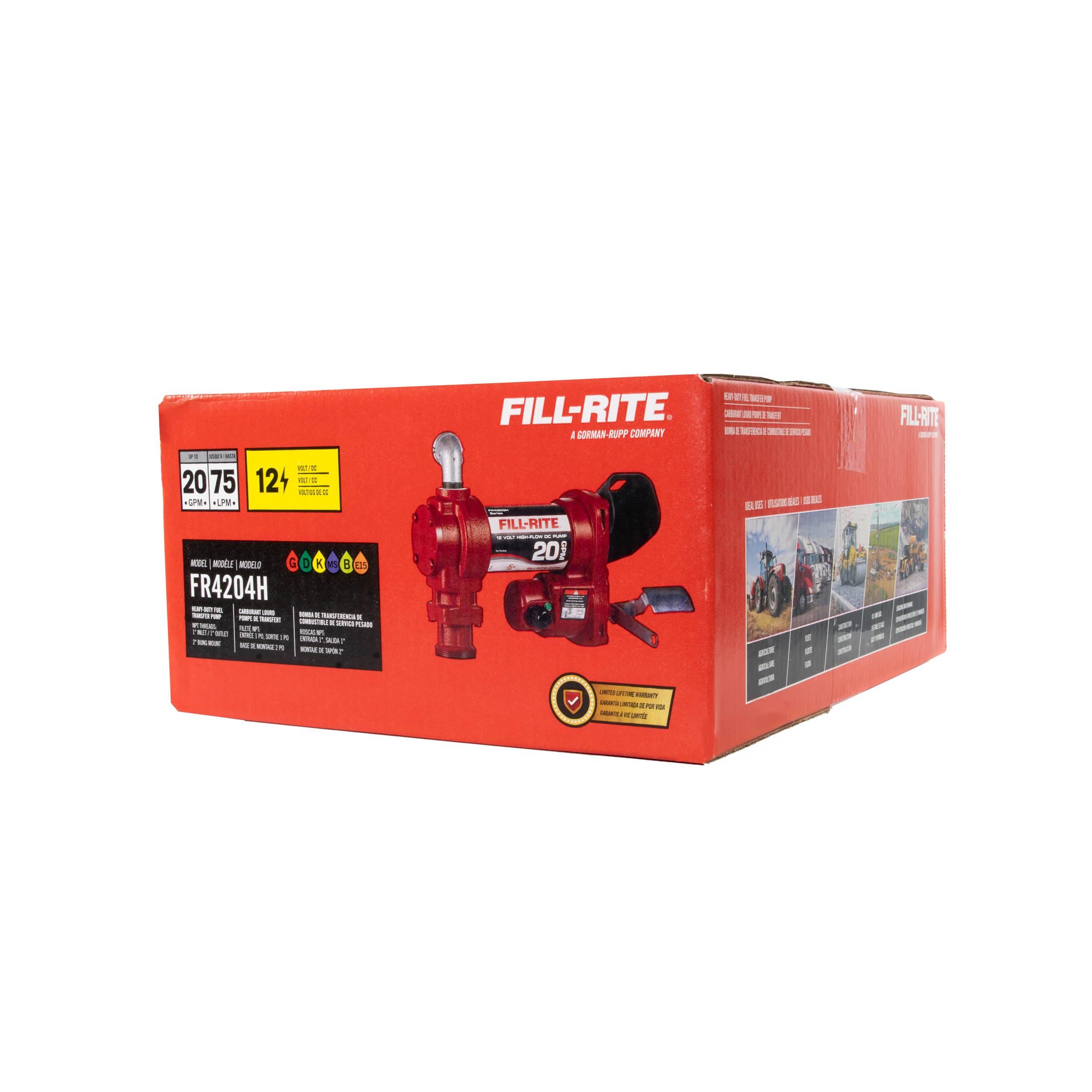 Fill-Rite FR4204H included accessories ensure quick installation and operation