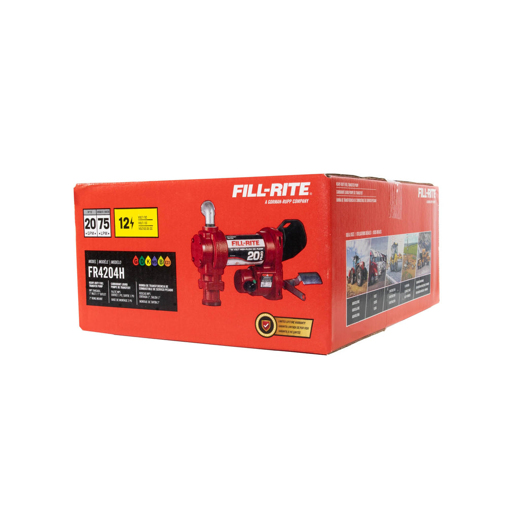 Fill-Rite FR4204H included accessories ensure quick installation and operation