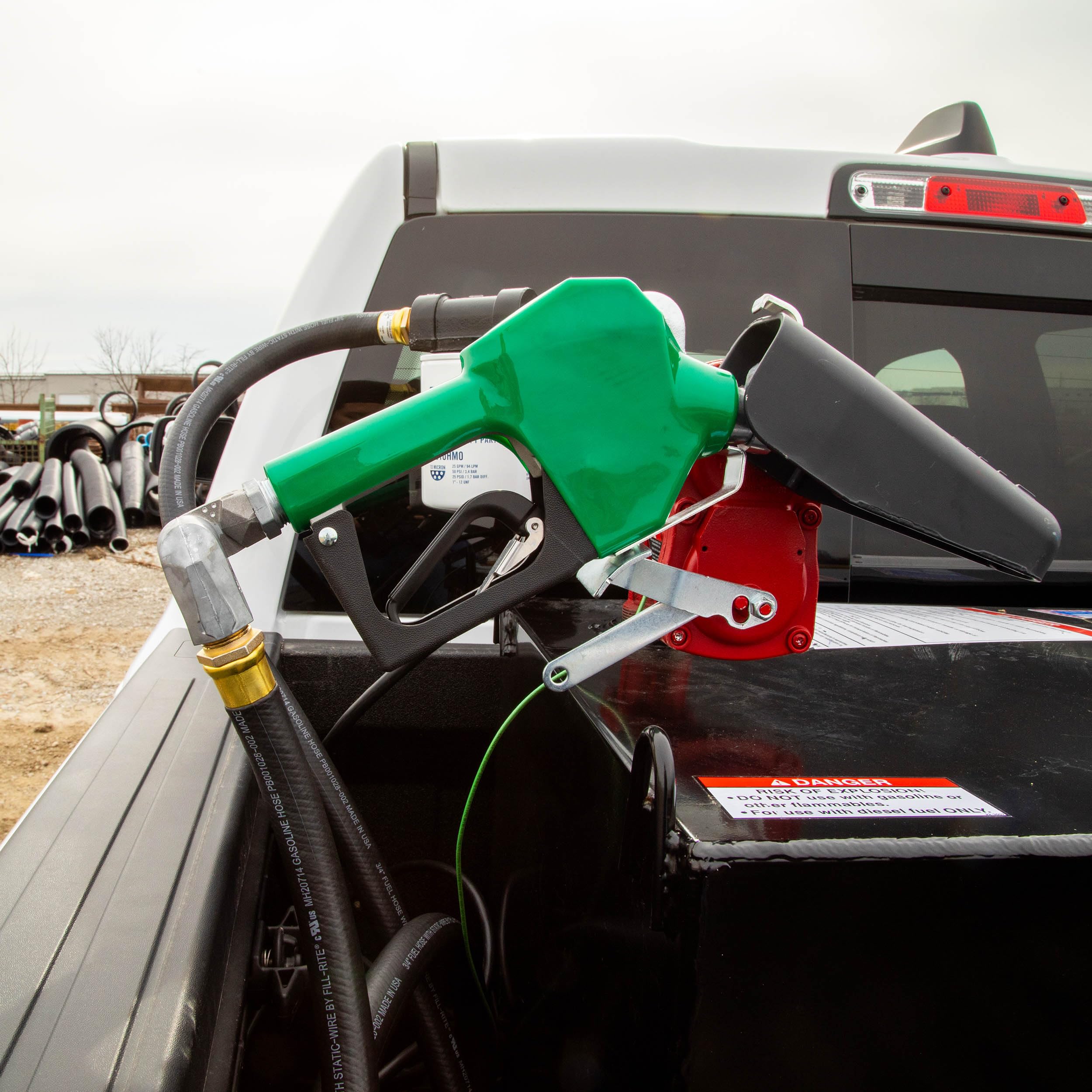 Fill-Rite SDN075GAN 50 PSI rating ensures steady fueling performance